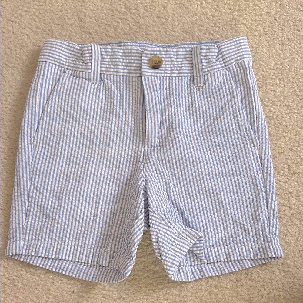Janie and Jack seersucker shorts